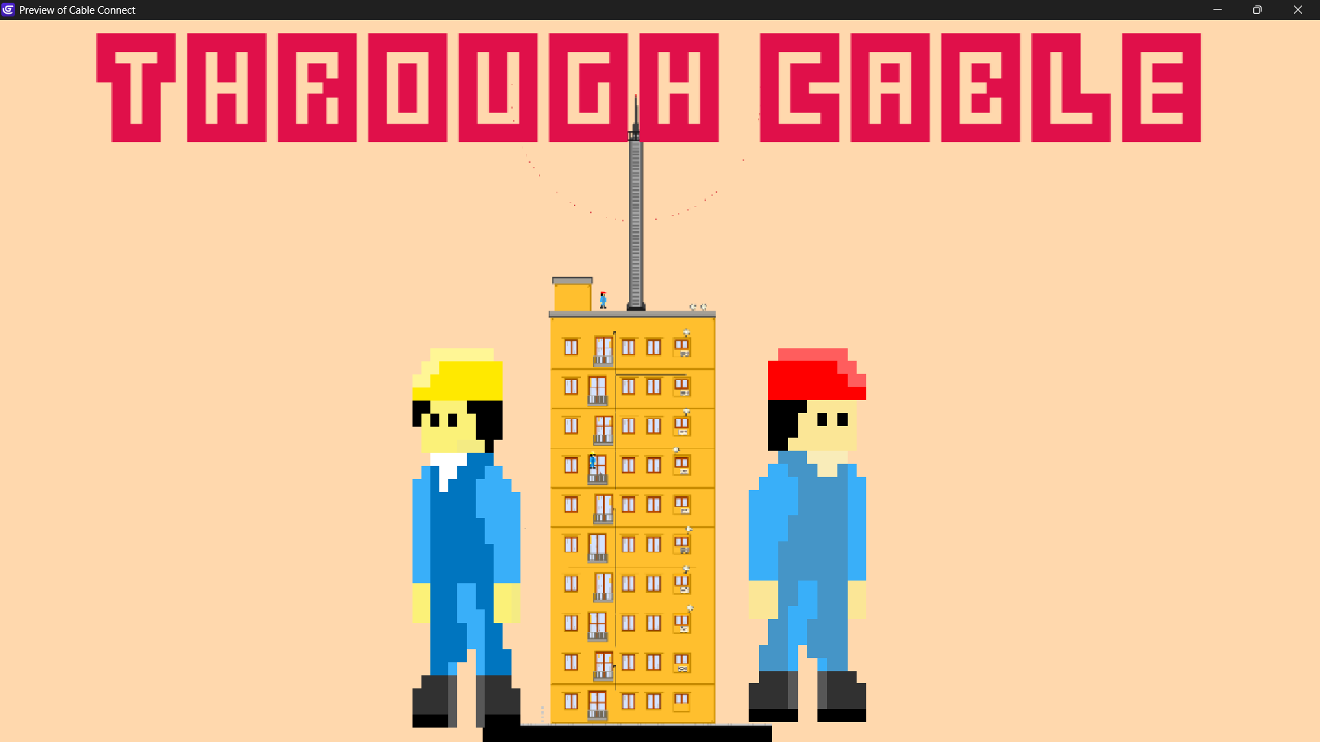 Through Cable by Mikalin_07 for GDevelop BIG Game Jam #9 - itch.io