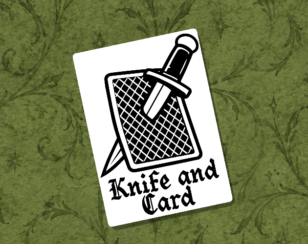 Knife and Card