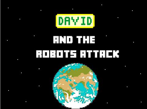 Cover image for David and the Robots attack