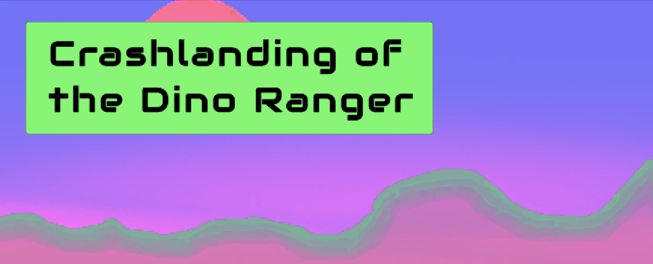 Crashlanding of the Dino Ranger