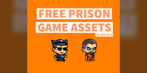 2D Pixel Prison Game Assets Pack by Adarsh