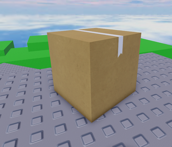 Roblox cardboard box (Square Type) by ZocraDian