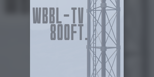 Cover image for WBBL-TV 800 FT.