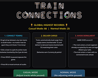 Train Connections [Free] [Puzzle]