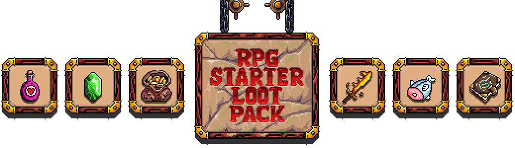 RPG Starter Loot Pack by Hideout Studio