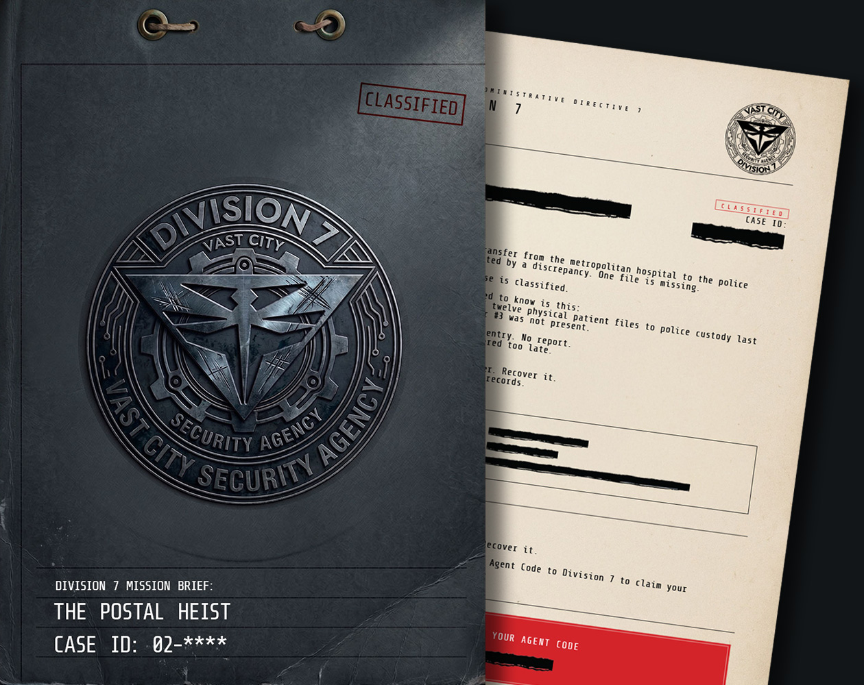 Cover image for VAST CITY - CASE ID 02: THE POSTAL HEIST