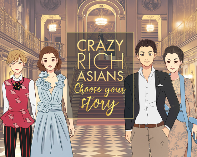 Cover image for Crazy Rich Asians: Choose Your Story