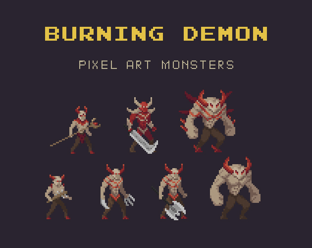 Minecraft Demon Pixel Art at sascanopyblog Blog