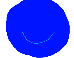 press the blue button to WIN!