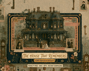 The House That Remembers — 15 ASMR Narrative Ambient Tracks + Bonus [$12.99]
