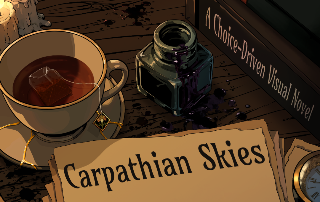 Cover image for Carpathian Skies (a visual novel)