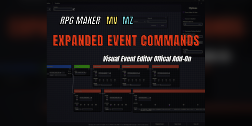 Cover image for Visual Event Editor - Expanded Event Commands