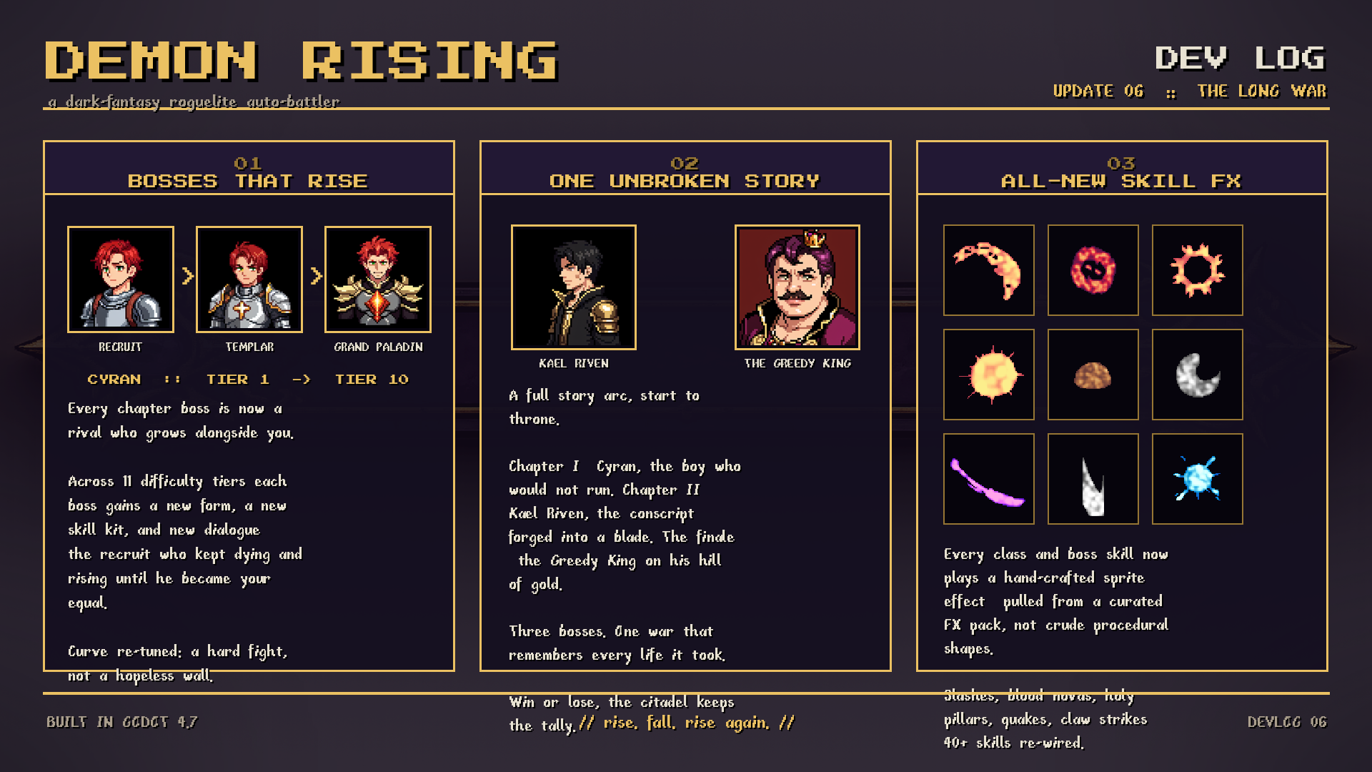 Demon Star Rising Demon Rising — Devlog #06: The Long War - Demon Rising by Orhpius