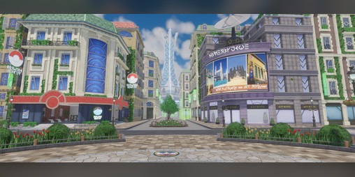 Cover image for Lumiose City View