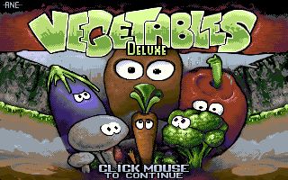 Cover image for Vegetables Deluxe Amiga