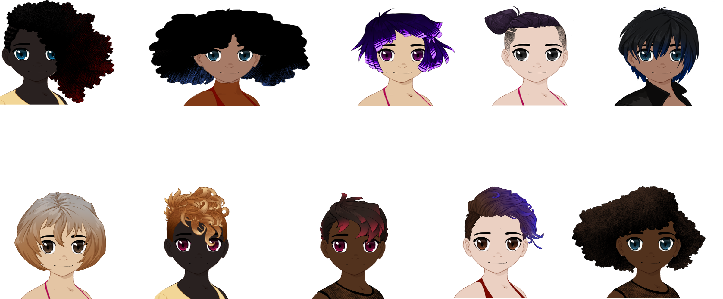 Visual Novel Characters Toolkit