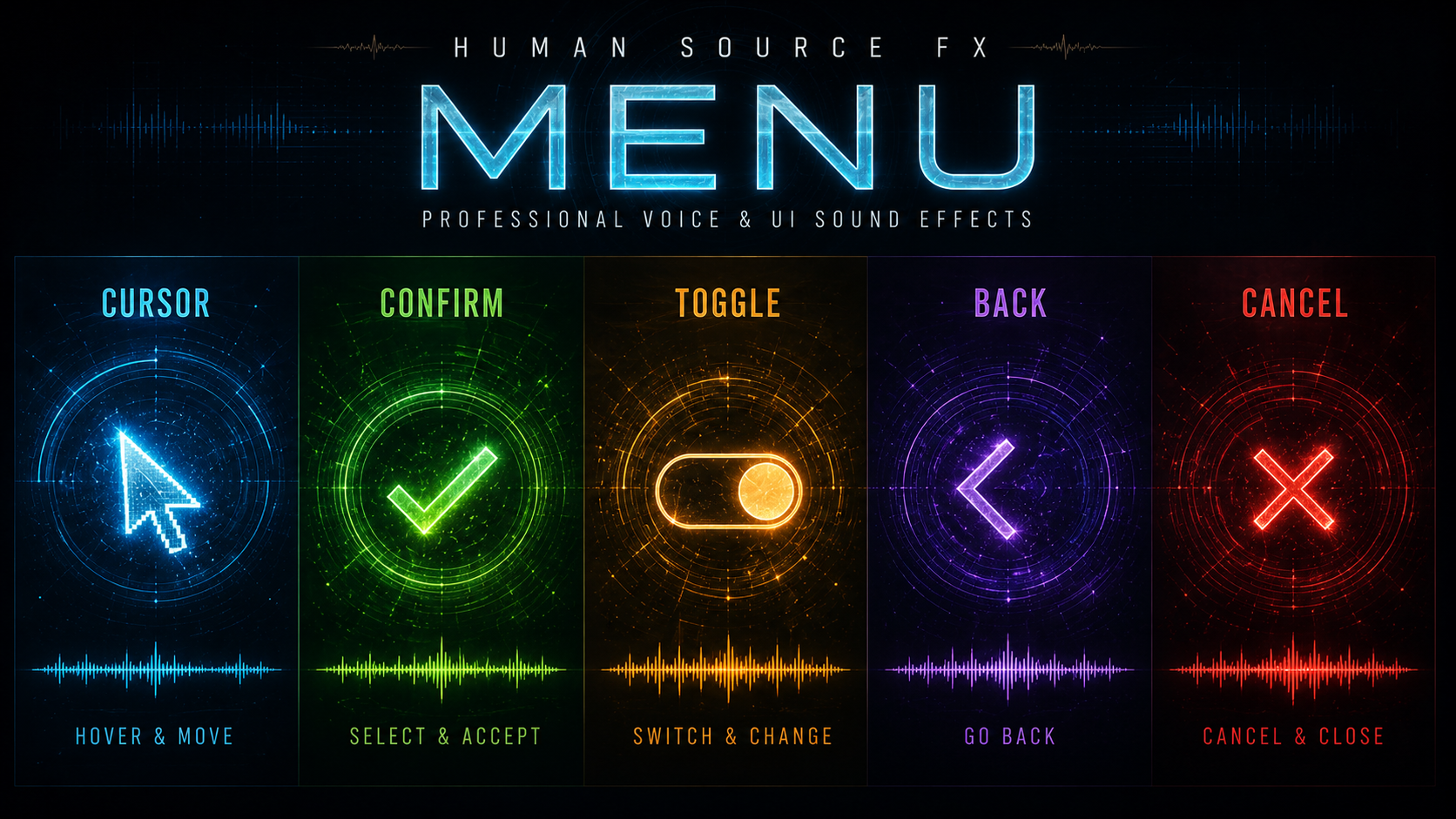 Human Source FX: Menu