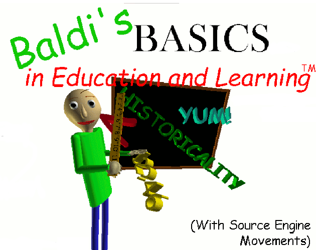 Baldi's Basics with Source Engine Movements by KhRo_ Dreemurr