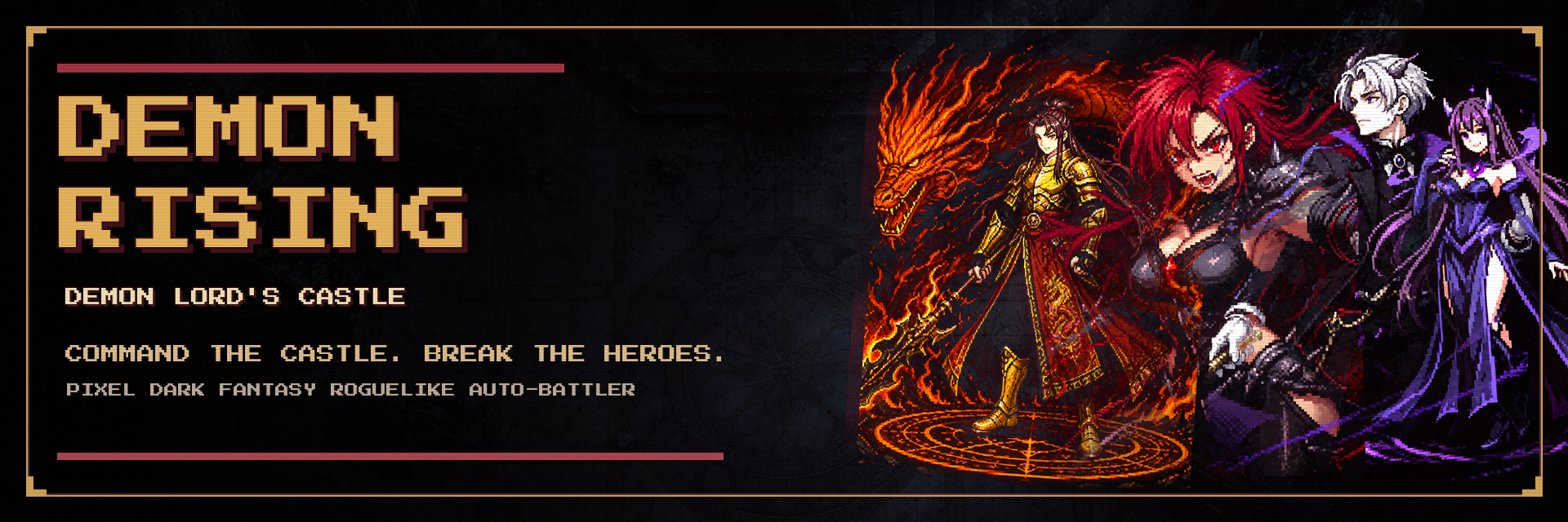 Become the Demon Lord. Defend Your Castle. Destroy Humanity.