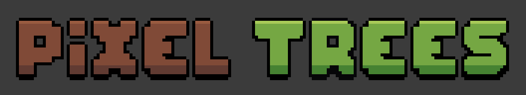 Pixel Trees - platformer asset pack