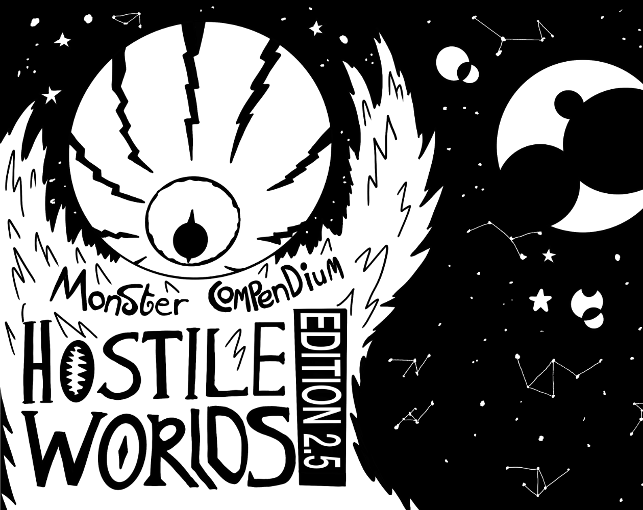 Cover image for Hostile Worlds (edition 2.5): The monster compendium