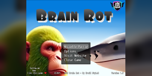 Cover image for Brain Rot Game RPG Maker MV