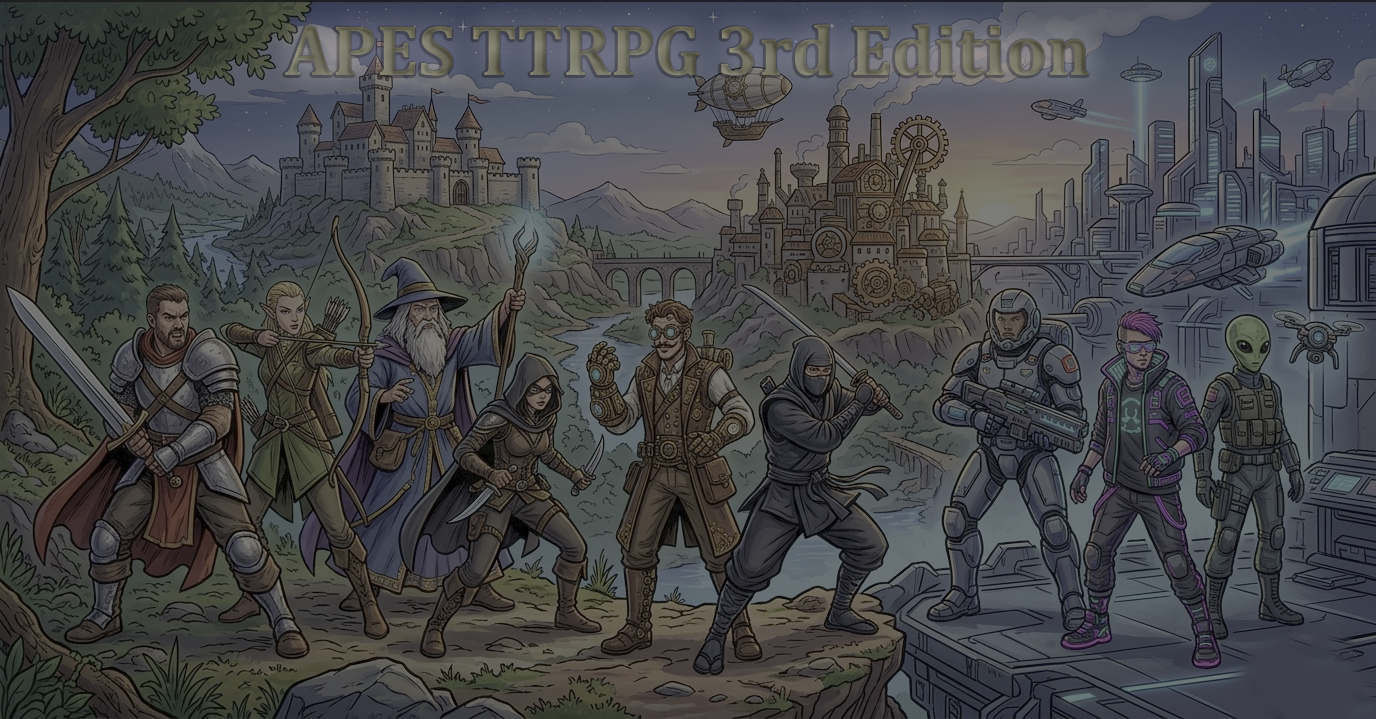 APES RPG 3rd Edition