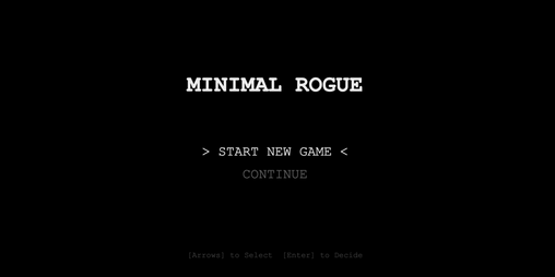 Cover image for Minimal Rogue