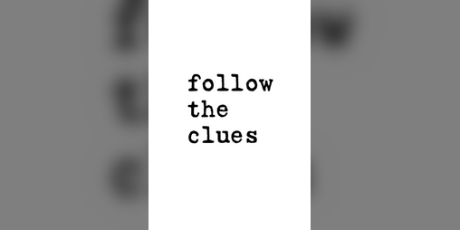 Cover image for Follow the Clues