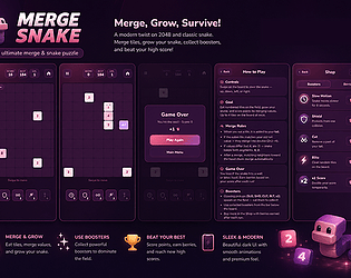 Snake 2048: Tail Merge [Free] [Other]