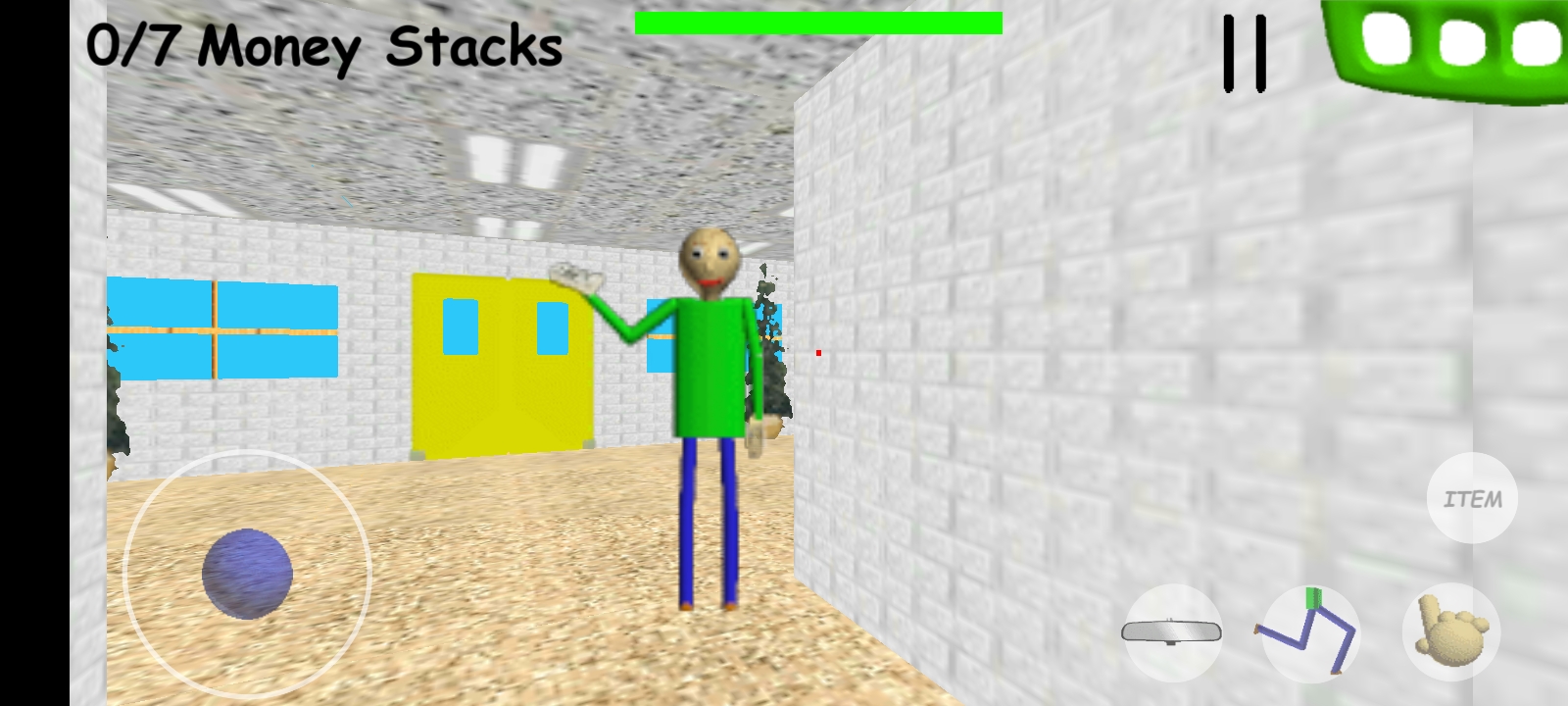 Baldi loves money