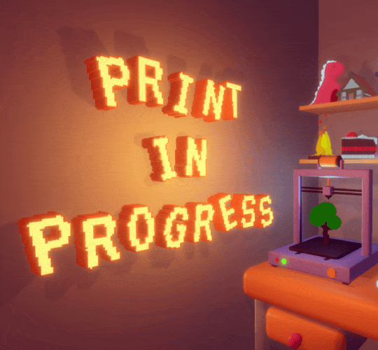 Print in Progress [DEMO] by CoCo - Lazy Shiba Games