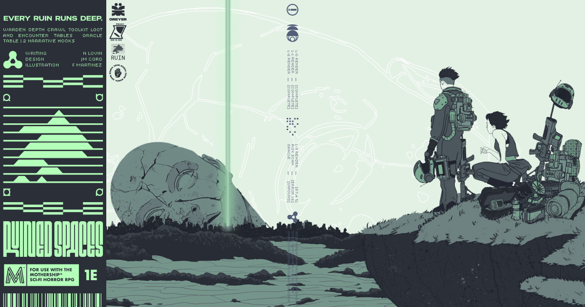 Cover image for RUINED SPACES