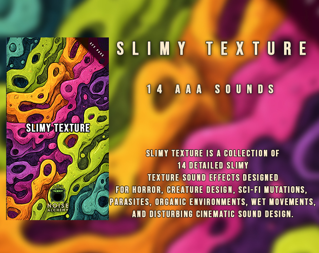 SLIMY TEXTURE Sfx pack by Dark Fantasy Studio