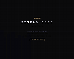 Lost Signal [Free]