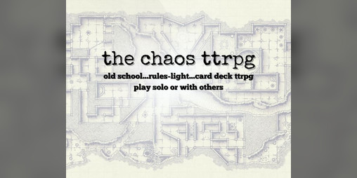 Cover image for The Chaos Card Deck TTRPG