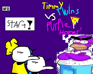 Timmy Twins VS Purple Homer [Free] [Platformer] [Windows]
