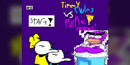 Cover image for Timmy Twins VS Purple Homer
