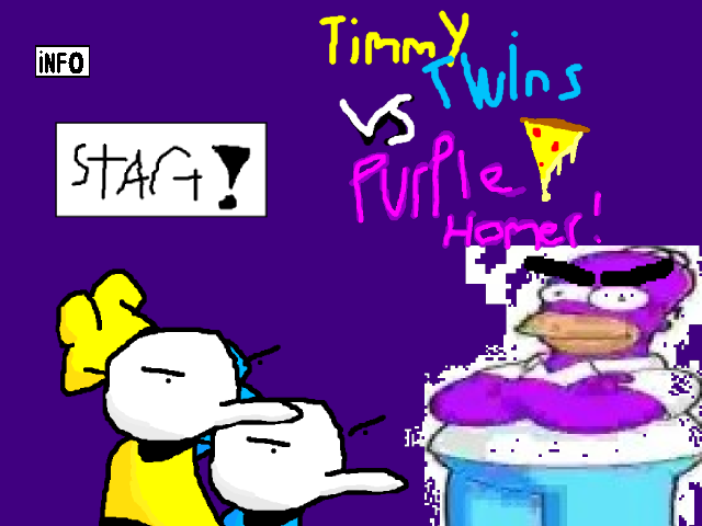 Cover image for Timmy Twins VS Purple Homer