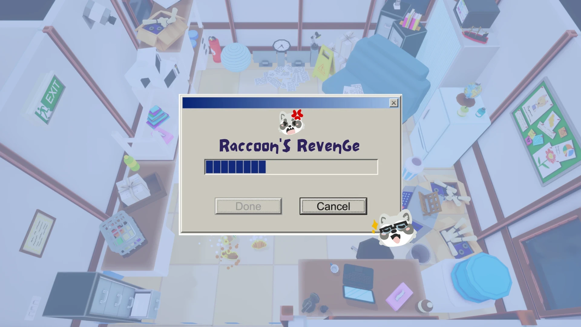 Mathilde Gamer Racoon's Revenge by Sorru