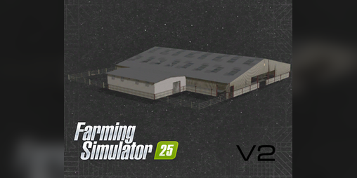 Cover image for FS25 Cubical Dairy Shed [V2]