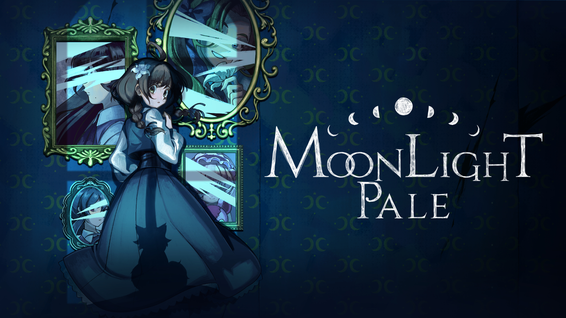 Announcing Moonlight Pale. A hand-drawn survival horror coming to