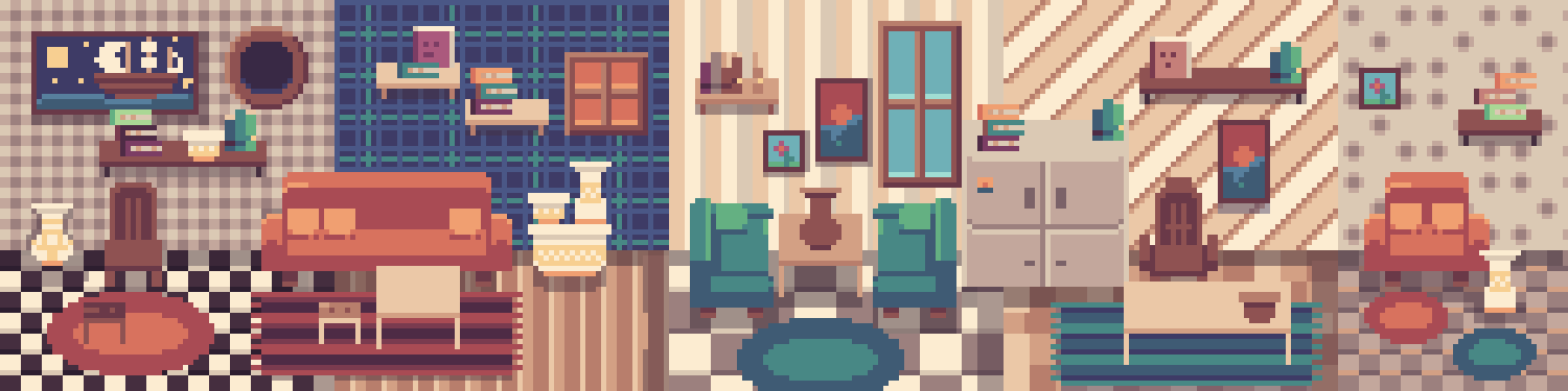 (free) tiny interior pack (pixel)