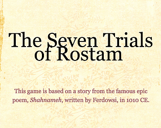 The 7 Trials of Rostam