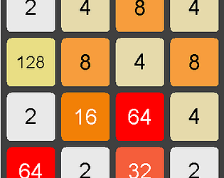 just a unfinished but playable generic 2048 game