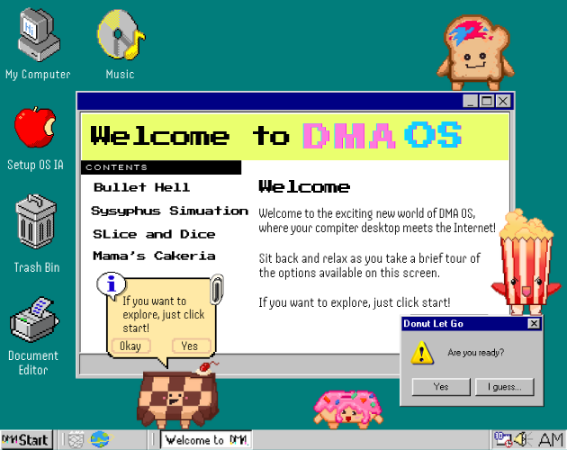 Cover image for DMAos