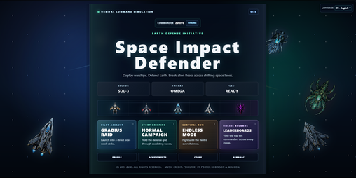 Cover image for Space Impact Defender