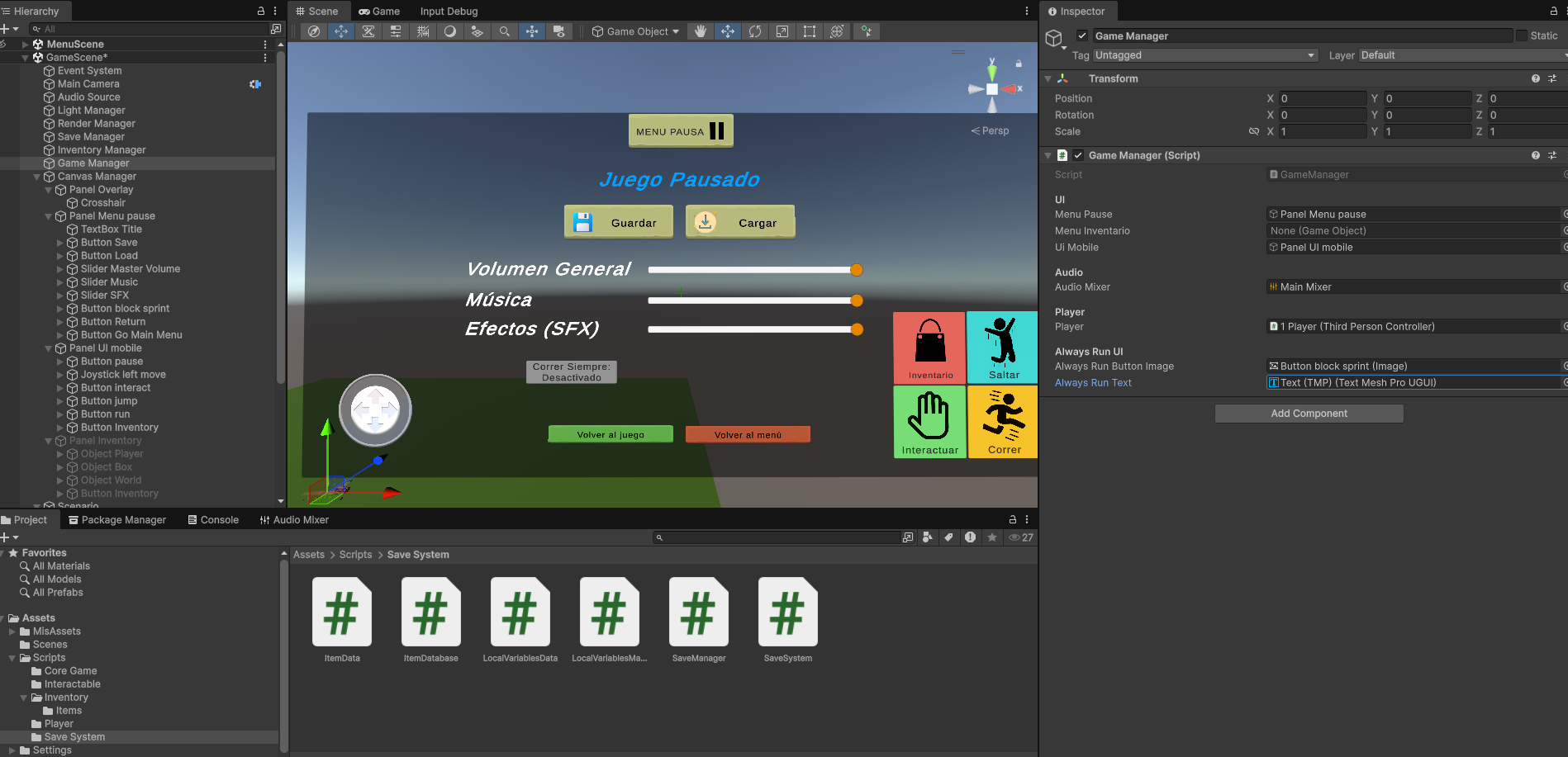 v0.8 Migración al nuevo Input System - Game by javitron