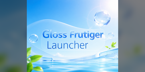 Cover image for Gloss Frutiger Launcher