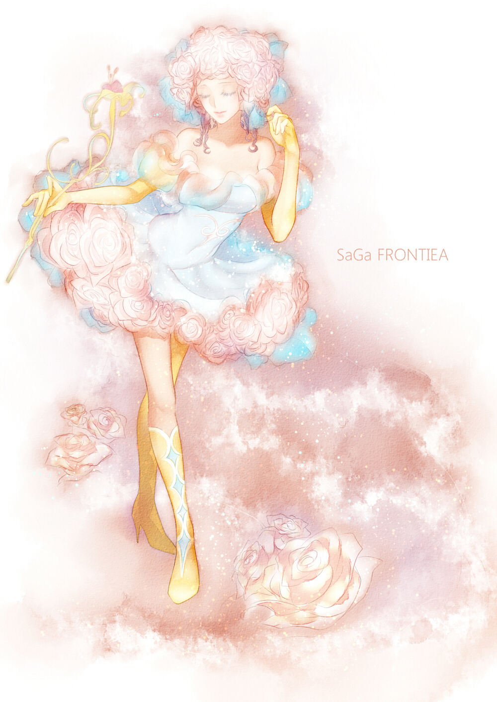 Princess White Rosde